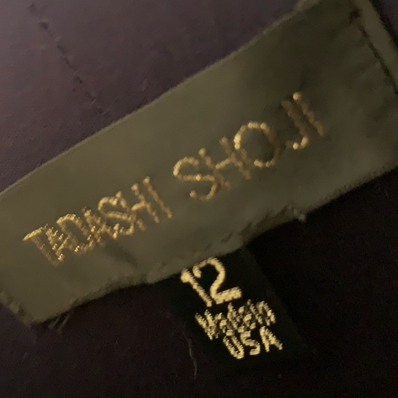 TADASHI SHOJI EMBROIDERED FLORAL GOWN SIZE L SIZE 12 - Picture 13 of 13